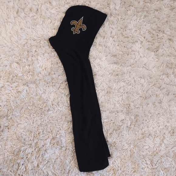 SAINTS Black Hat and Scarf Combo - Picture 2 of 4